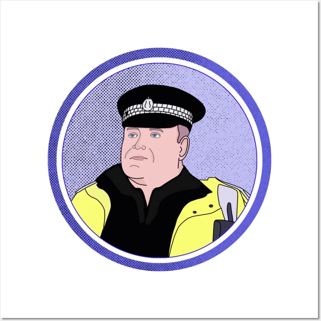 Police Officer Wall Art by DiegoCarvalho